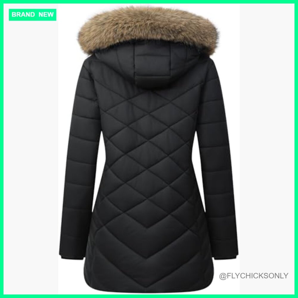 Waterproof Windproof Down Jacket with Removable H… - image 4